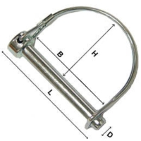 COUPLER LOCK PIN TYPE -1 / WIRE LOCK PIN COUPLER LOCK PIN TYPE -1 / WIRE LOCK PIN