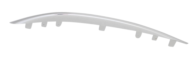 F.BUMPER MOULDING W/CHROME UPER RH ABS+PC W205 AV EL 15-