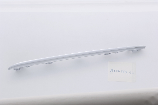 R.BUMPER CHROME MOULDING LH ABS+PC W212  AV/EL 14-