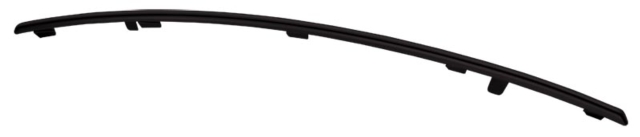 F.BUMPER MOULDING RH BLACJ ABS+PC W212 CLASSIC 14-