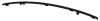 F.BUMPER MOULDING RH BLACJ ABS+PC W212 CLASSIC 14-