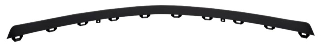 F.BUMPER MOULDING CENTER BLACK ABS+PC W212 CLASSIC 14-
