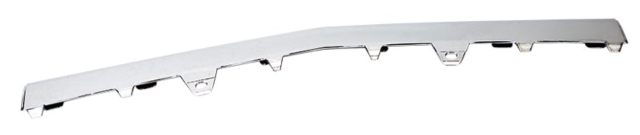 F.BUMPER CHROME MOULDING CENTER ABS+PC W212 AMG 14-