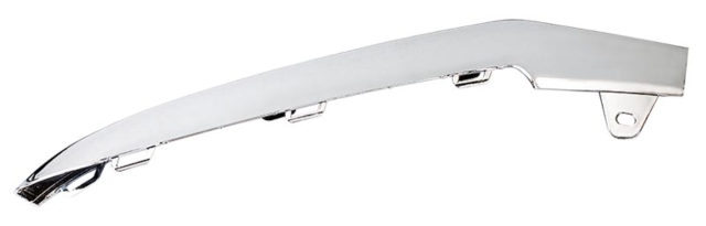 F.BUMPER CHROME MOULDING RH ABS+PC W212 AMG 14-
