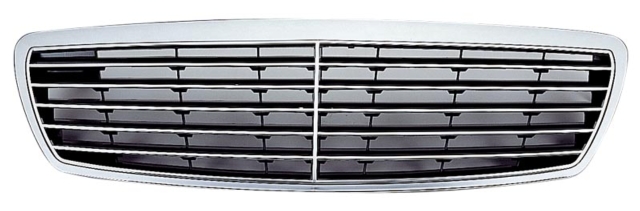 GRILLE ASSY (W/11 MOULDING), BLACK W211 03-06