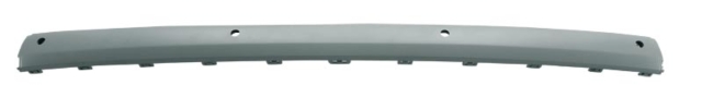 R.BUMPER STRIP CENTER, W/SENSOR HOLE W/O MOULDING HOLE W210 00-01