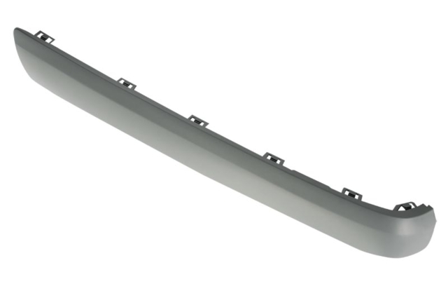 R.BUMPER STRIP LH W/O MOULDING HOLE W210 00-01