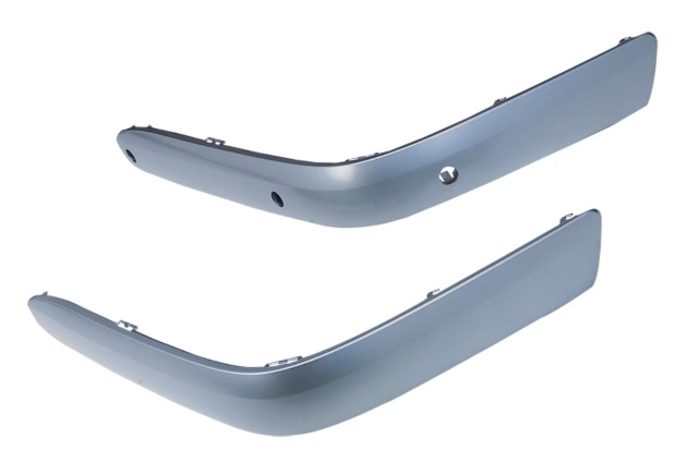 F.BUMPER STRIP W/O HOLE LH W210 00-01