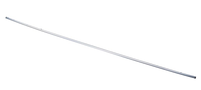 R.BUMPER CHROME MOULDING CENTER W210 00-01