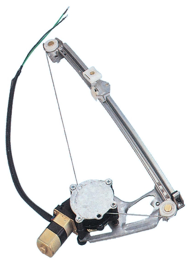 R.WINDOW REGULATOR W/MOTOR LH W124 87-95