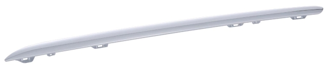 R.BUMPER CHROME MOULDING LH ABS+PC W222 14-