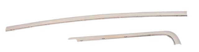 R.BUMPER MOULDING CENTER W140 92-93