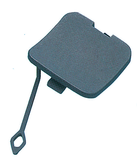 F.TRAILER COVER - ABS PRIMED GRAY E46 98-