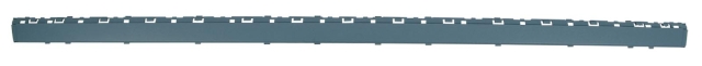 R.BUMPER STRIP CENTER W/O SENSOR HOLE W/MDG HOLE E66 03-05