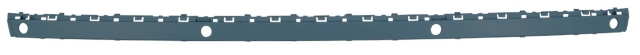 R.BUMPER STRIP CENTER W/SENSOR HOLE W/MDG HOLE E66 03-05