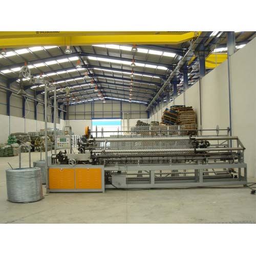 AUTOMATIC CHAIN LINK FENCING MACHINE AUTOMATIC CHAIN LINK FENCING MACHINE