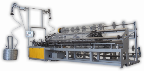 AUTOMATIC CHAIN LINK FENCING MACHINE AUTOMATIC CHAIN LINK FENCING MACHINE