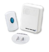 Long distance wireless doorbell