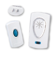 Plug-in wireless doorbell