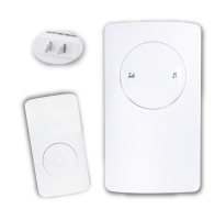 Battery-free wireless doorbell