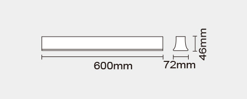 GL-509-SMT 非对称型上照式层板灯