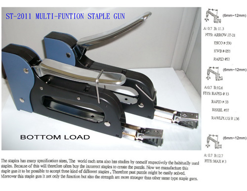 Multi-Functions Staple Gun