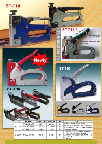 Newly Design Staple Gun/ New Handle Design Newly Design Staple Gun/ New Handle Design