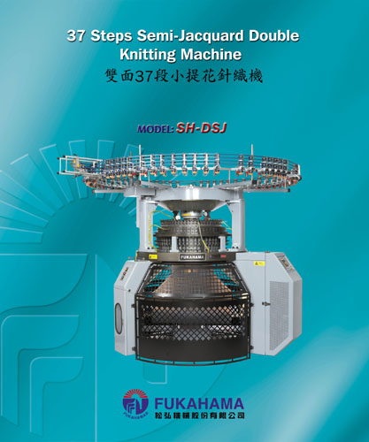 37 Steps Semi-Jacquard Double Circular Knitting Machine 37 Steps Semi-Jacquard Double Circular Knitting Machine