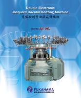Double Electronic Jacquard Circular Knitting Machine