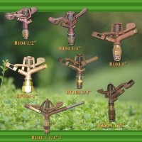 Brass Full circle impact sprinklers Brass Full circle impact sprinklers