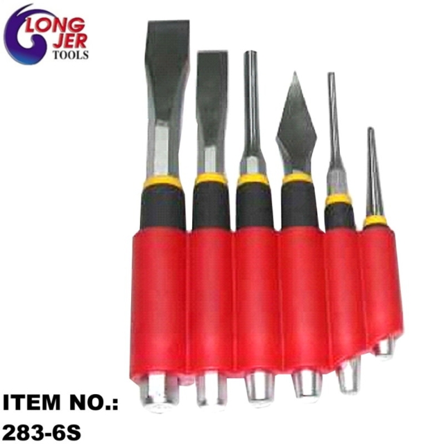 6PC CHISEL PUNCH SET FOR REPAIR TOOLS