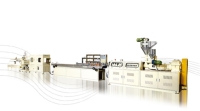 COMPLETE PRODUCTION LINE FOR PROFILE EXTRUSION