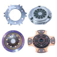 Clutches and Clutch Pressure Plates for Racing Cars (multi-plate type)