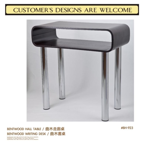 BENTWOOD HALL TABLE / WRITING DESK BENTWOOD HALL TABLE / WRITING DESK