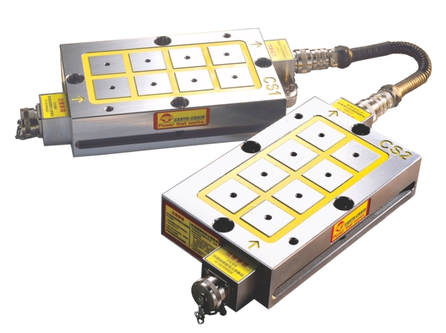 ELECTRO-PERMANENT MAGNETIC CHUCK-CONNECTION TYPE