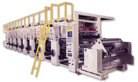 High Speed Rotogravure Printing Machine