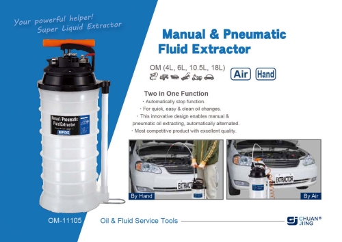 Manual & Pneumatic Fluid Extractor