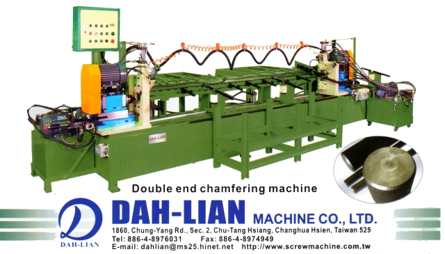 Double End Chamfering Machine