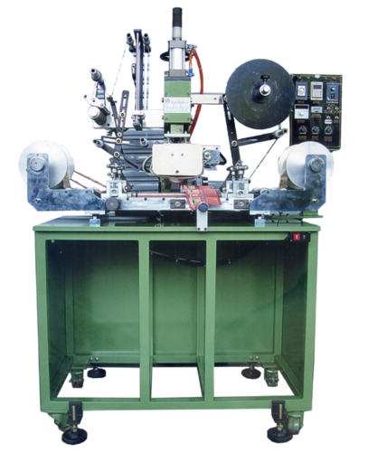 Fully-automatic plastic strip hot-stamping & transfer-printing machine