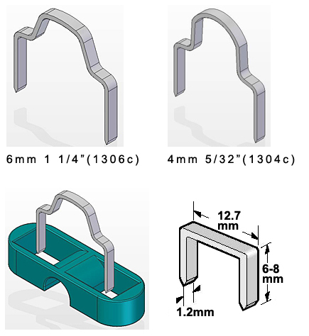 4 Way Cable Tackers