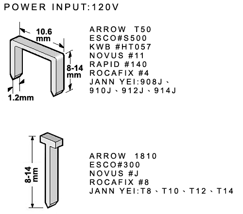 2 Way Electric Staple Gun