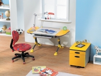 Computer Desk For Children-(Yellow)