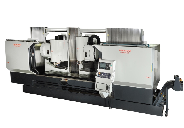 双主轴/双系统动柱式加工机 双主轴/双系统动柱式加工机