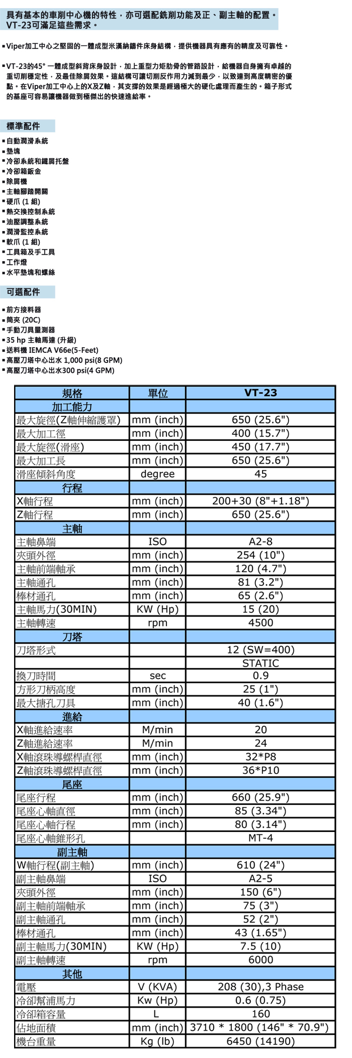 車削中心機