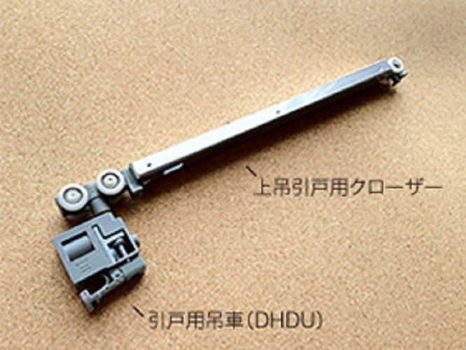 Soft closing Roller system for hanging sliding door
