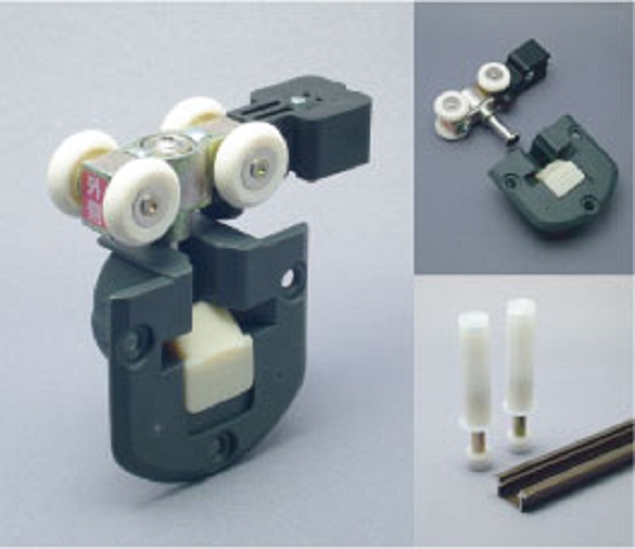 轻易坎入式摺门轮