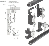 cabnet External folding door system