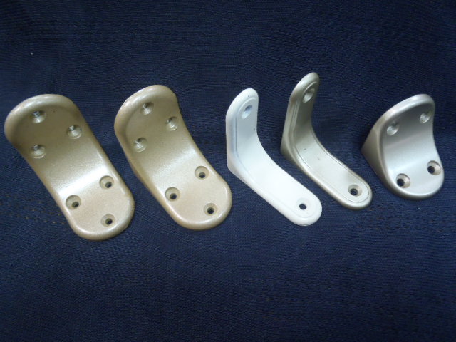 Metal right angle brackets