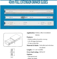 Full Extension Drawer Slides