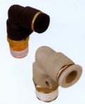 PL L-shaped threaded coupling